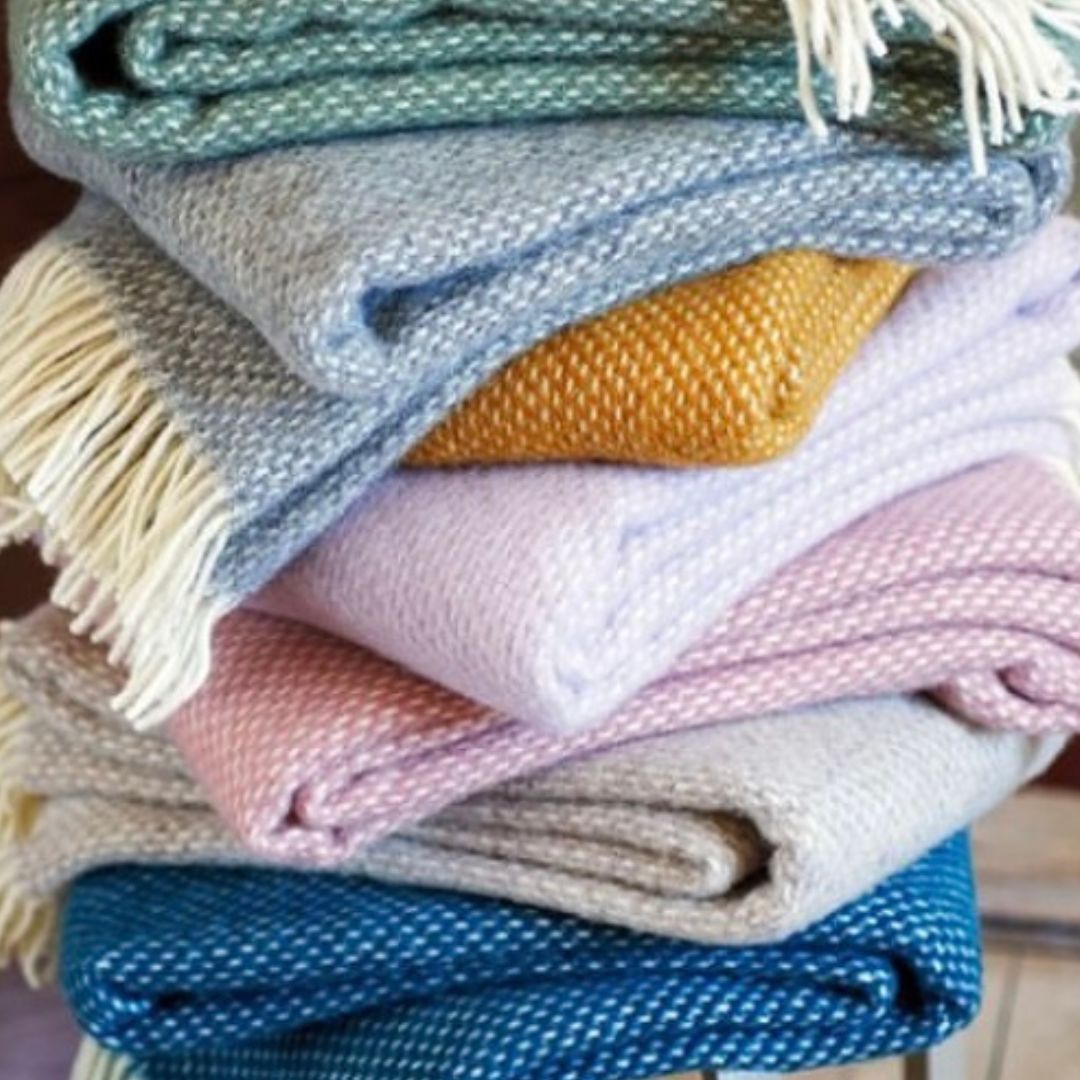 wool blankets throws