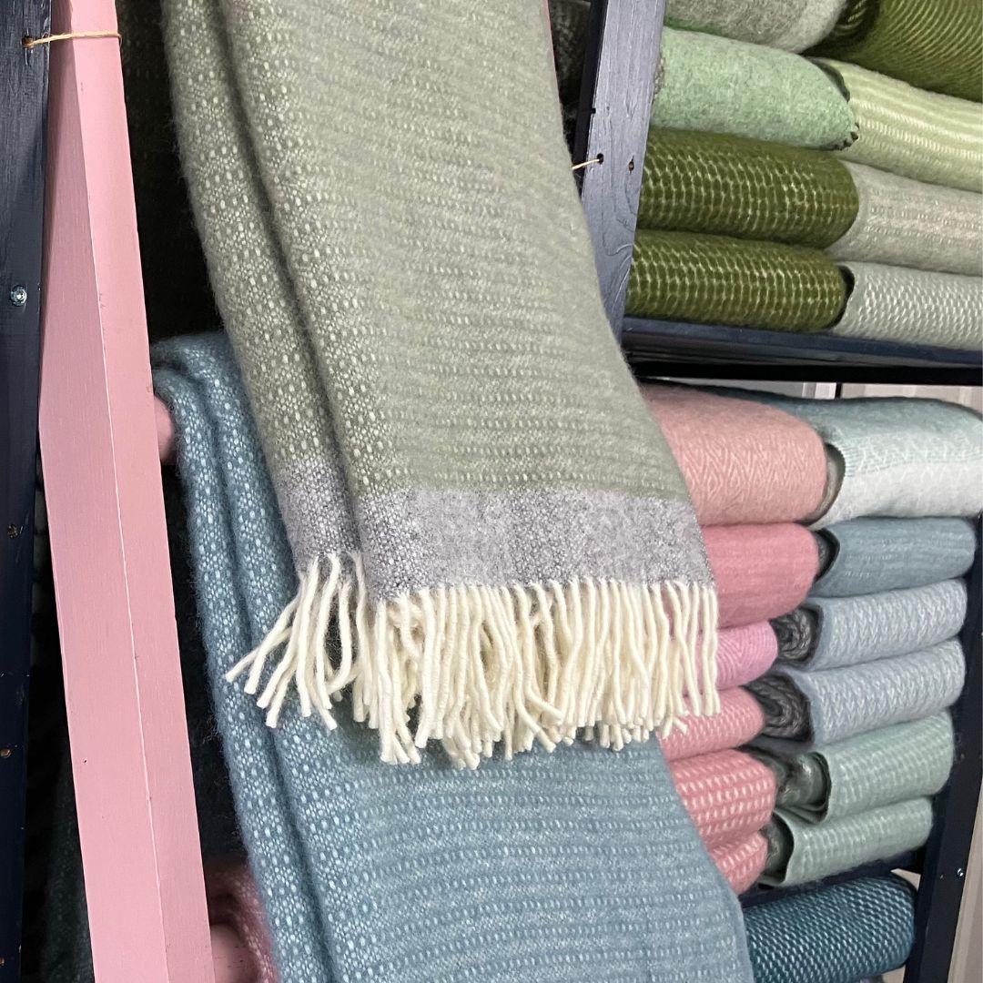 Wool Throws and Blankets from Country Mouse