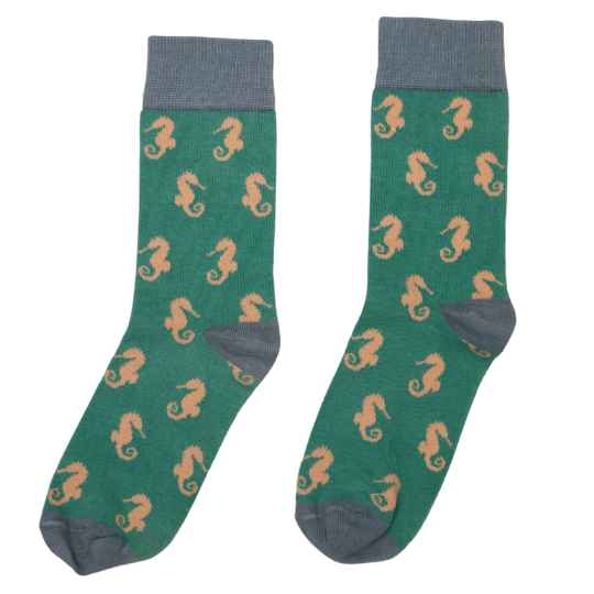 Organic cotton Seahorse socks