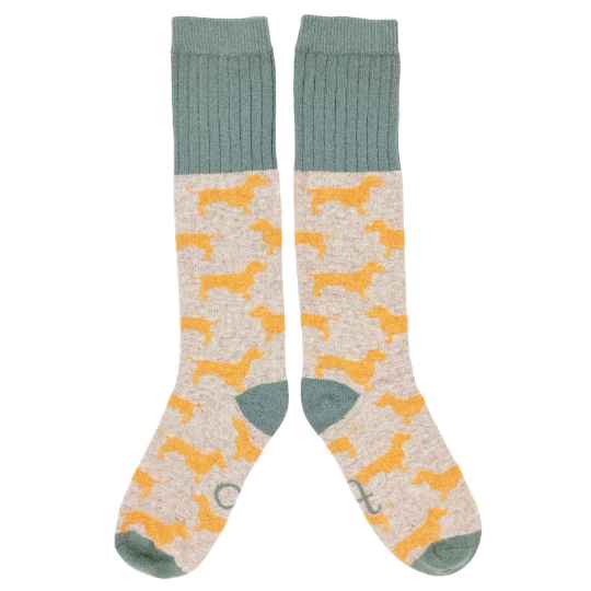 sausage dog knee high socks