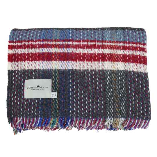 willow recycled wool throw