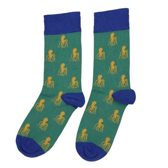 Organic Cotton Octopus Socks