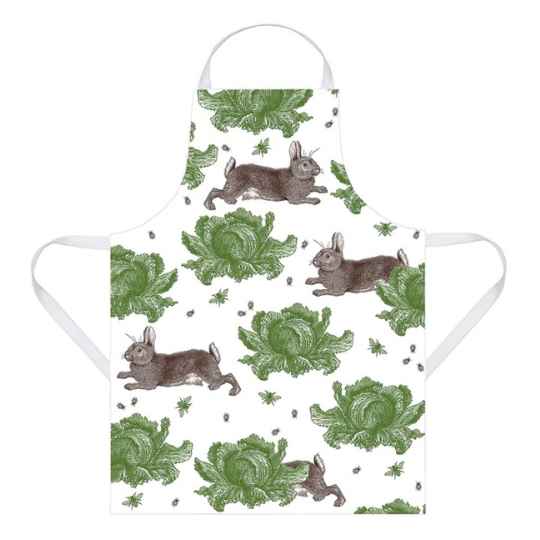 Rabbit and cabbage apron