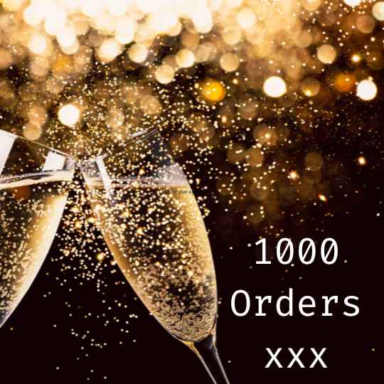 Celebrating 1000 orders