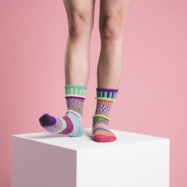 Discover the colourful and sustainable world of Solmate Socks.