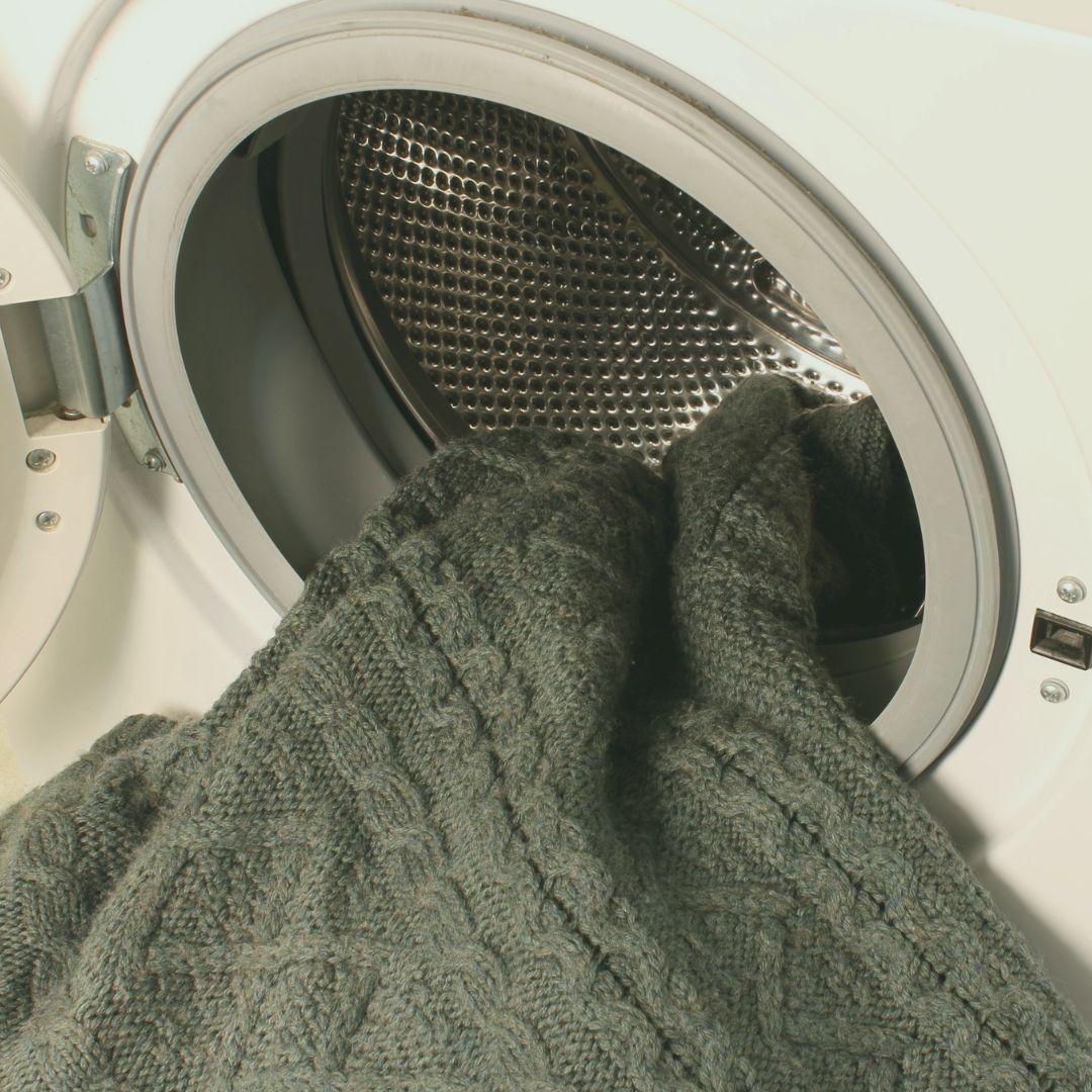 Waswashing your wool throw in a washing machinehing your wool jumper or throw