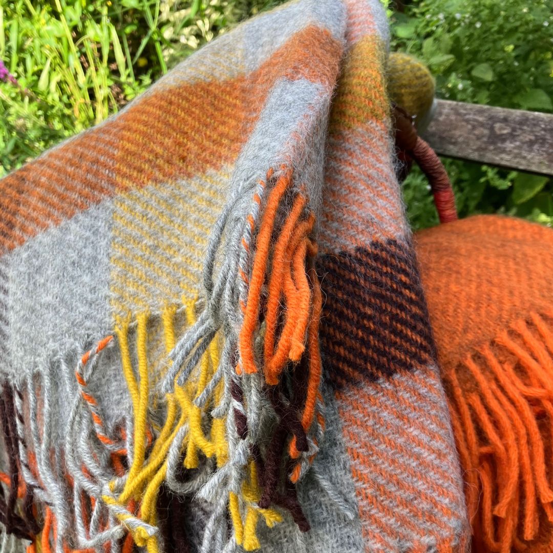 Gotland Wool blankets and throws
