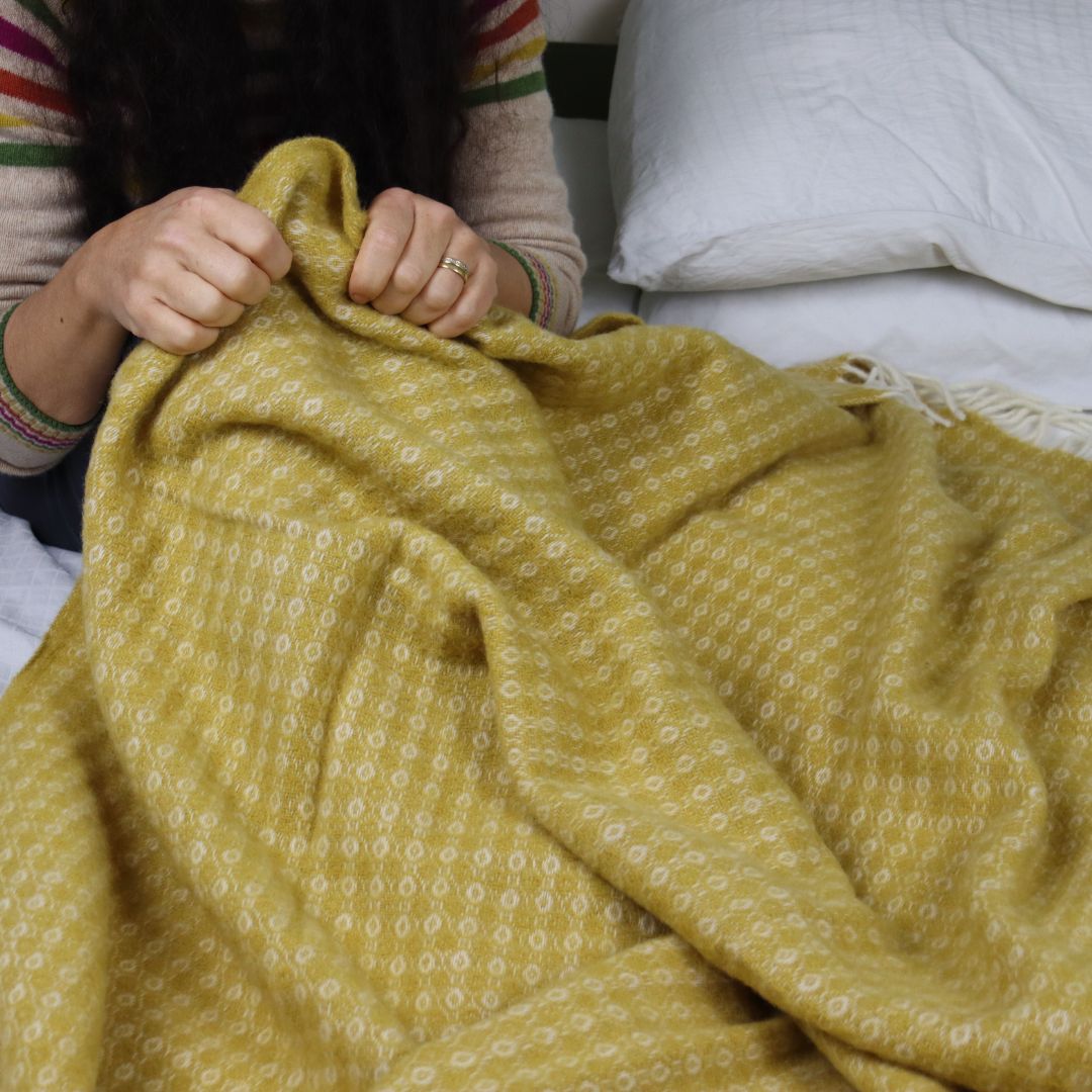 yellow Wool Blankets