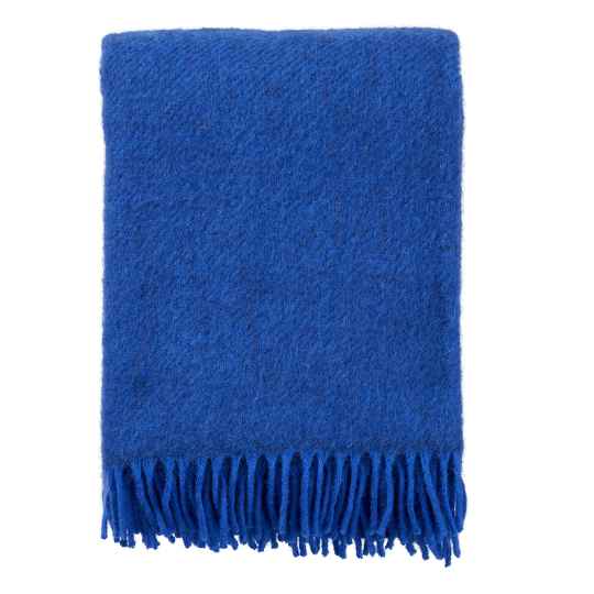 Blue Gotland Wool Throw