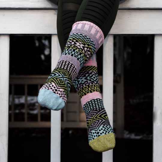 Lilac solmate socks