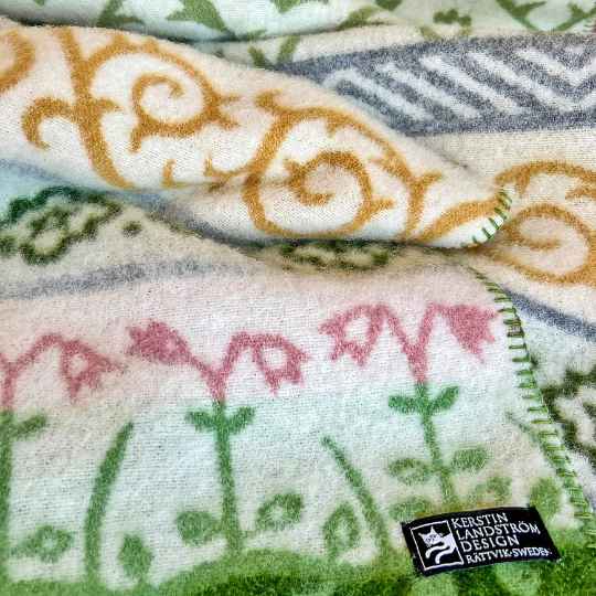 Close-up of pwool blanket