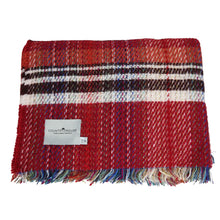 Load image into Gallery viewer, russet recycled wool throw