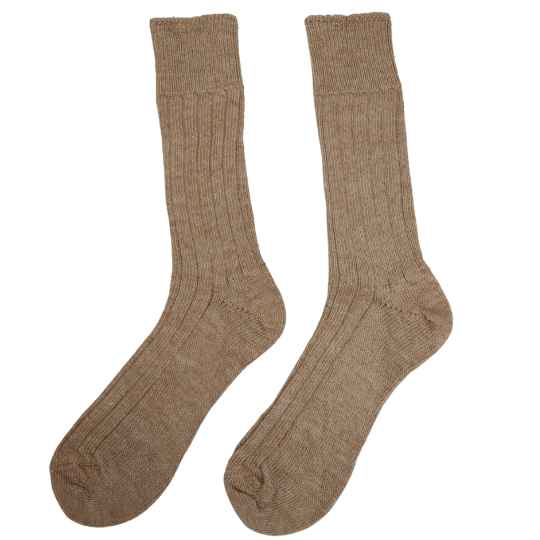 Fawn Alpaca Bed Socks